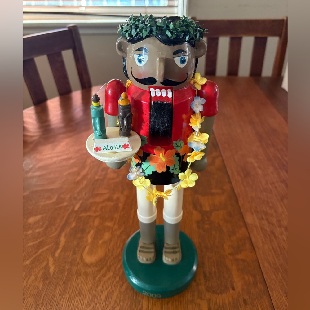 Limited Edition Tiki Bartender Nutcracker 2009 6355/6550